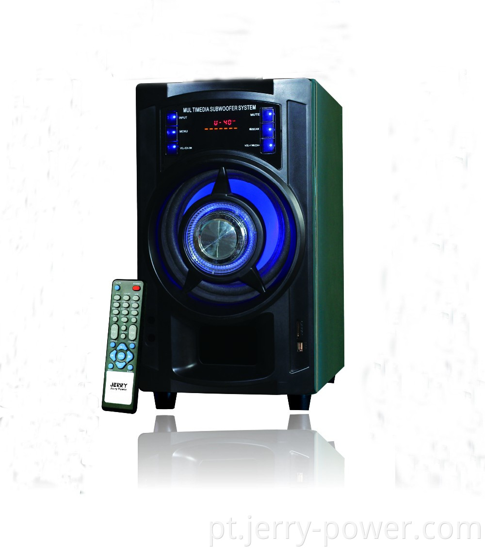 5.1 CH Ahuja Mic Sem Fio Surround Surround System 7.1 com alto-falantes LED Speakers Audio